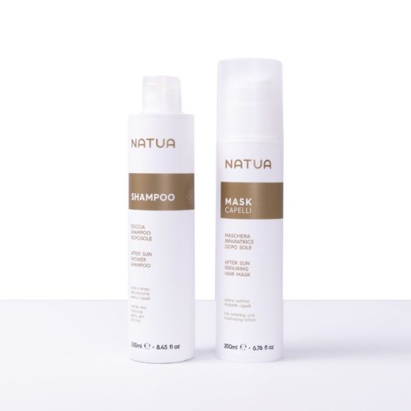NATUA SUN Kit Pacchetto Solari Capelli - Shampoo + Crema